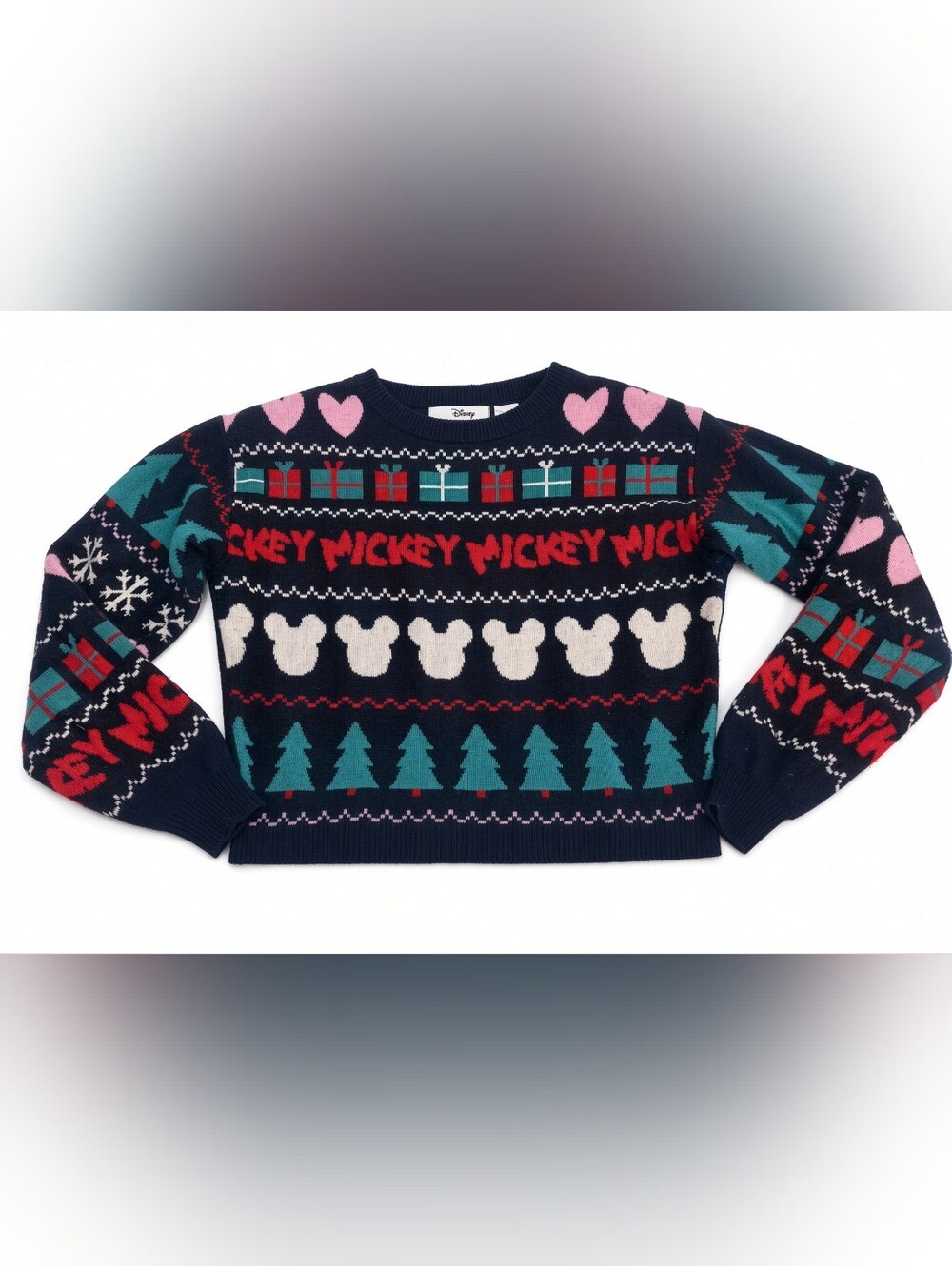 H&M x Disney Mickey Mouse Christmas Sweater Size 16/18